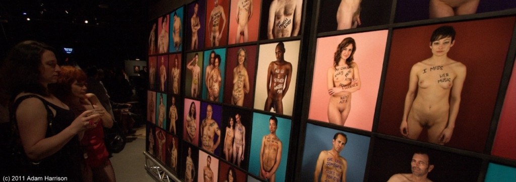 Jim Wilkinson's "Naked Truth" installation, 2011